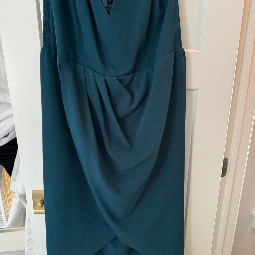 City Chic Teal Maxi Dress